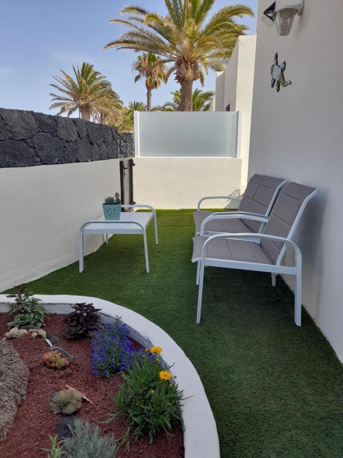 Bungalow Paseo Del Mar- Playa Roca Residence Sea Front Access - Free Ac - Wifi Costa Teguise Exterior foto